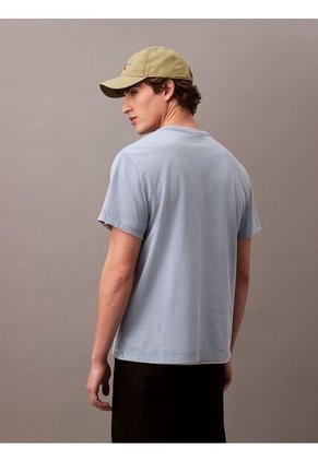 Camiseta Multicolor Acid Wash Graphic Crewneck Calvin Klein