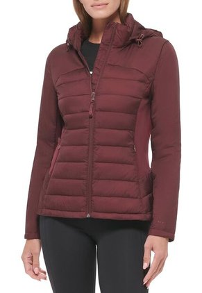 Chaqueta Roja Ligera De Técnica Mixta Calvin Klein
