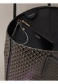 Bolso Negro Tote Pequeño Con Logo Monograma Con Bolsito Calvin Klein de Calvin Klein