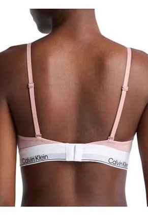 Bralette Beige Lined Triangle - Modern Cotton Calvin Klein