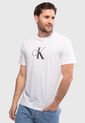 Camiseta Calvin Klein Blanco de Calvin Klein