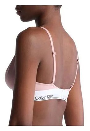 Bralette Beige Lined Triangle - Modern Cotton Calvin Klein