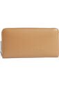 Billetera Beige Grande Con Cremallera En El Contorno RFID Calvin Klein de Calvin Klein