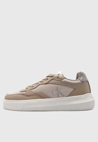 Tenis Calvin Klein Taupe Calvin Klein