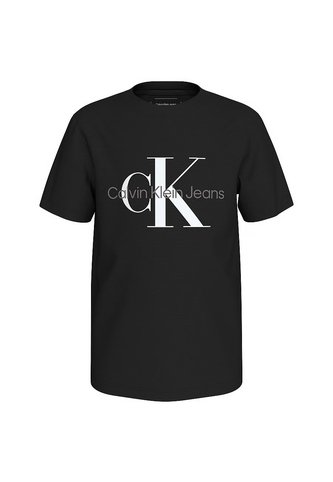 Camiseta Niño Negra Unisex Con Logo Calvin Klein Calvin Klein