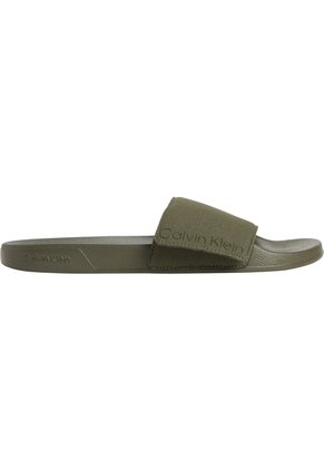 Sandalias Verde Essential Slide Ajustables Calvin Klein