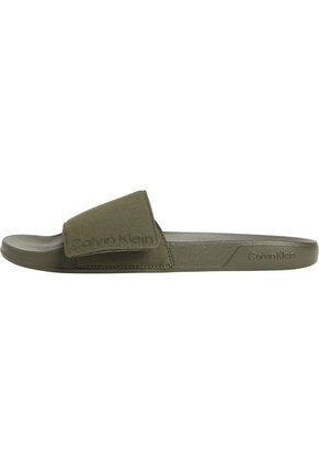 Sandalias Verde Essential Slide Ajustables Calvin Klein