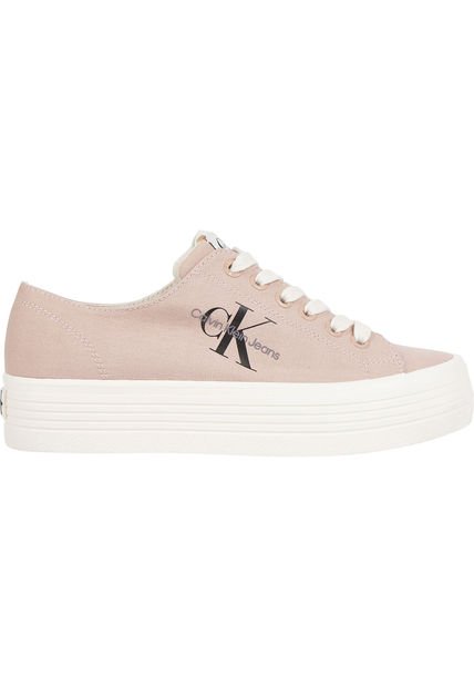 Tenis Rosado Casuales Con Plataforma Calvin Klein