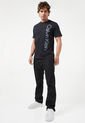 Camiseta Negro-Blanco-Azul Calvin Klein de Calvin Klein