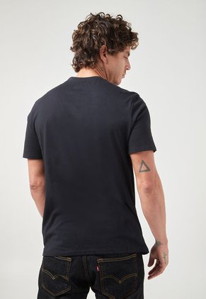 Camiseta Negro-Blanco-Azul Calvin Klein