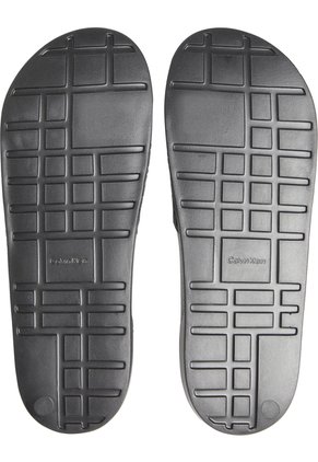 Sandalias Negro Essential Con Estampado De Logo Calvin Klein