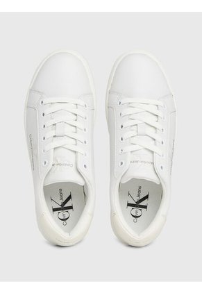 Tenis Blanco Classic Cupsole De Cuero Calvin Klein