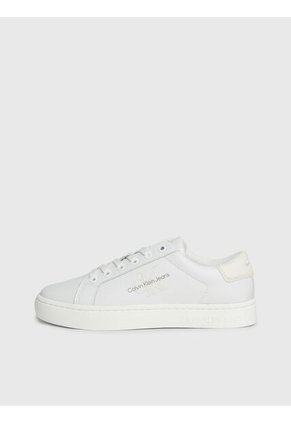 Tenis Blanco Classic Cupsole De Cuero Calvin Klein