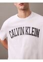 Camiseta Blanca Logo Curve Varsity Calvin Klein de Calvin Klein