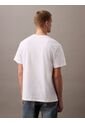 Camiseta Blanca Logo Curve Varsity Calvin Klein de Calvin Klein