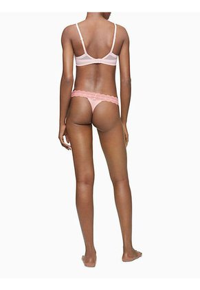 Pantie Coral Tipo Tanga En Microfibra Para Mujer Calvin Klein