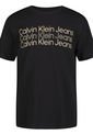 Camiseta Para Niño Manga Corta Negro Calvin Klein de Calvin Klein