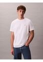 Camiseta Blanca Classic Con Monograma Calvin Klein de Calvin Klein