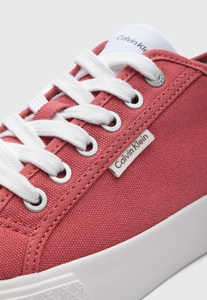 Tenis Lifestyle Calvin Klein Rojo