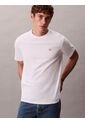 Camiseta Blanca Classic Con Monograma Calvin Klein de Calvin Klein