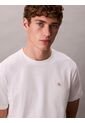 Camiseta Blanca Classic Con Monograma Calvin Klein de Calvin Klein