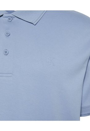 Polo Multicolor Regular Con Monograma Bordado En Relieve Calvin Klein