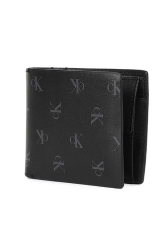 Billetera Con Diferentes Compartimentos En Cuero Calvin Klein Calvin Klein