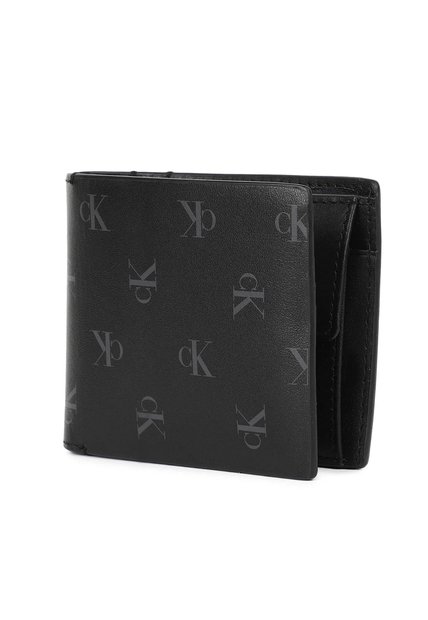 Billetera Con Diferentes Compartimentos En Cuero Calvin Klein