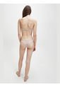 Pantie Beige En Microfibra Tipo Brasilera Para Mujer Calvin Klein de Calvin Klein
