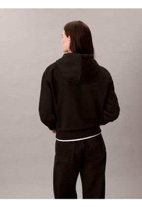 Buzo Negro Con Capota - Archive Calvin Klein