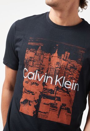 Camiseta Negro Calvin Klein