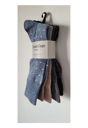 Pack Multicolor De 4 Medias Largas Calvin Klein