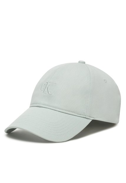 Gorra Verde Con Monogram Calvin Klein
