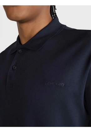 Polo Azul Solid Liquid Calvin Klein