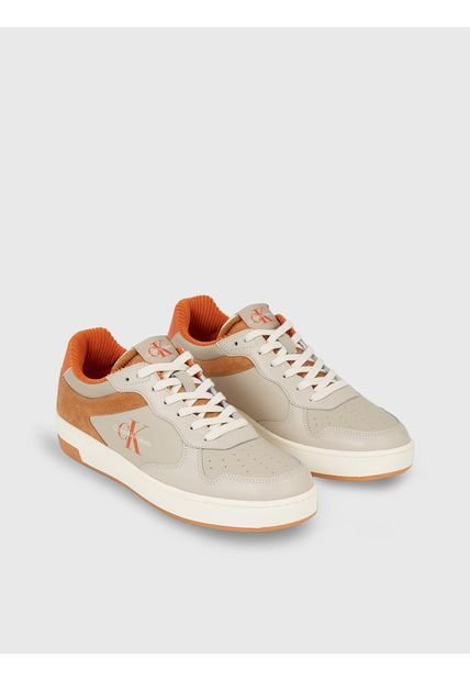 Tenis Beige Casuales Para Hombre Calvin Klein