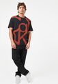 Camiseta Negro-Rojo Calvin Klein de Calvin Klein