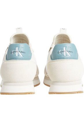 Tenis Blanco Deportivos Con Suela Dentada Calvin Klein