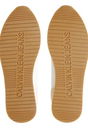 Tenis Blanco Deportivos Con Suela Dentada Calvin Klein