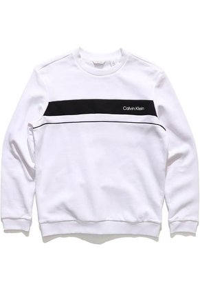 Saco Blanco Con Logo Estándar Calvin Klein