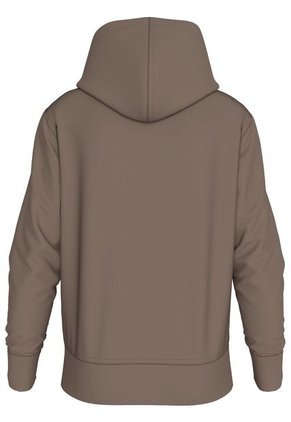 Buzo Café Con Capota Y Logo Tonal Para Hombre
