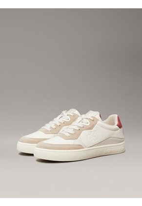 Tenis Blanco De Cuero Calvin Klein