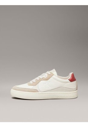 Tenis Blanco De Cuero Calvin Klein