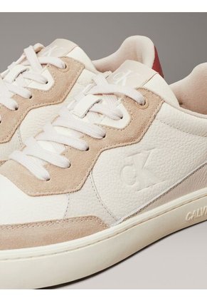 Tenis Blanco De Cuero Calvin Klein