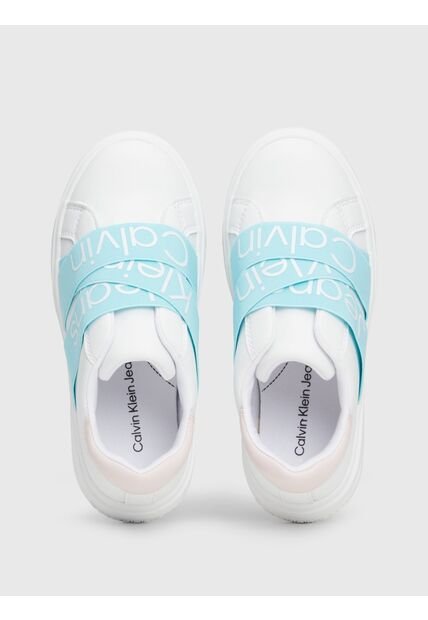 Tenis Blanco Niña Slip-On Calvin Klein