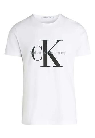 Camiseta Niño Blanca Unisex Con Logo Calvin Klein Calvin Klein