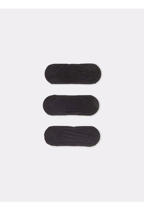 Pack Negro De 3 Medias Liner Calvin Klein