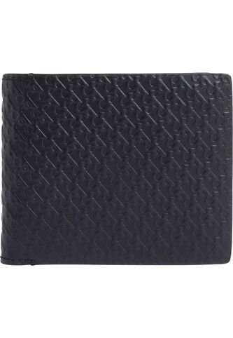 Billetera Celeste Bifold Con Estampado En Relieve Calvin Klein Calvin Klein