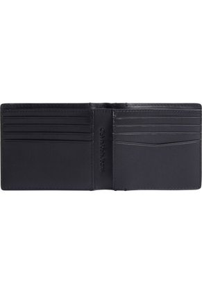 Billetera Celeste Bifold Con Estampado En Relieve Calvin Klein