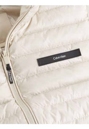 Chaleco Beige Acolchado Plegable Calvin Klein