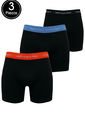 Bóxer Trio Negro-Naranja-Azul Calvin Klein de Calvin Klein